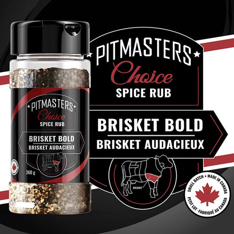 PMCP - RCF - Pitmasters Choice Pellets - Rub Brisket Bold - BBQ Québec