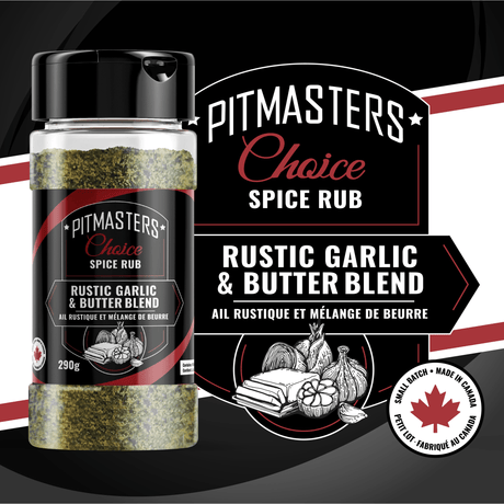 PMCP - RGB - Pitmasters Choice Pellets - Rub Garlic & Butter Blend - BBQ Québec