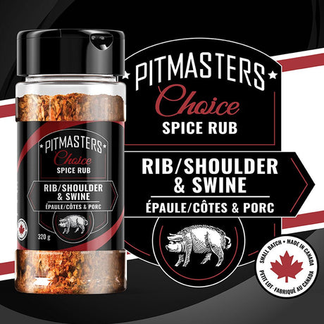 PMCP - RRSS - Pitmasters Choice Pellets - Rub Ribs, Shoulder & Swine - BBQ Québec