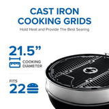 PRO22K - CART - 3 - Napoleon Charbon sur chariot - BBQ Québec