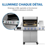 PRO500VXRSIBNSS - Gril Prestige PRO 500 au gaz naturel avec technologie intelligente - BBQ Québec