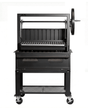 PSARG-48DSPLBRBCRT - Professional Series Argentine with Brasero back 48"x 36" with cart - BBQ Québec