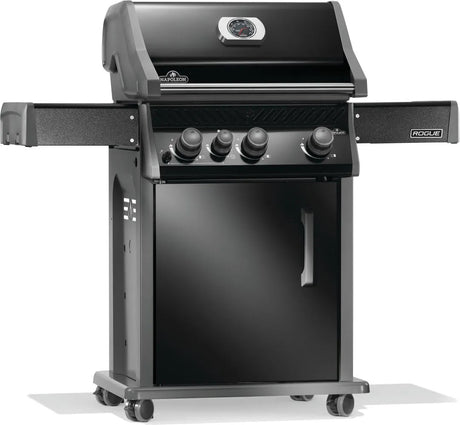 R425SBNK - 2 - FB - Rogue 425 avec brûleur de cuisinière, gaz naturel, noir - BBQ Québec