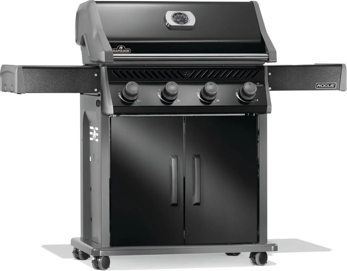 R525NK - 2 - Rogue 525, gaz naturel, noir - BBQ Québec