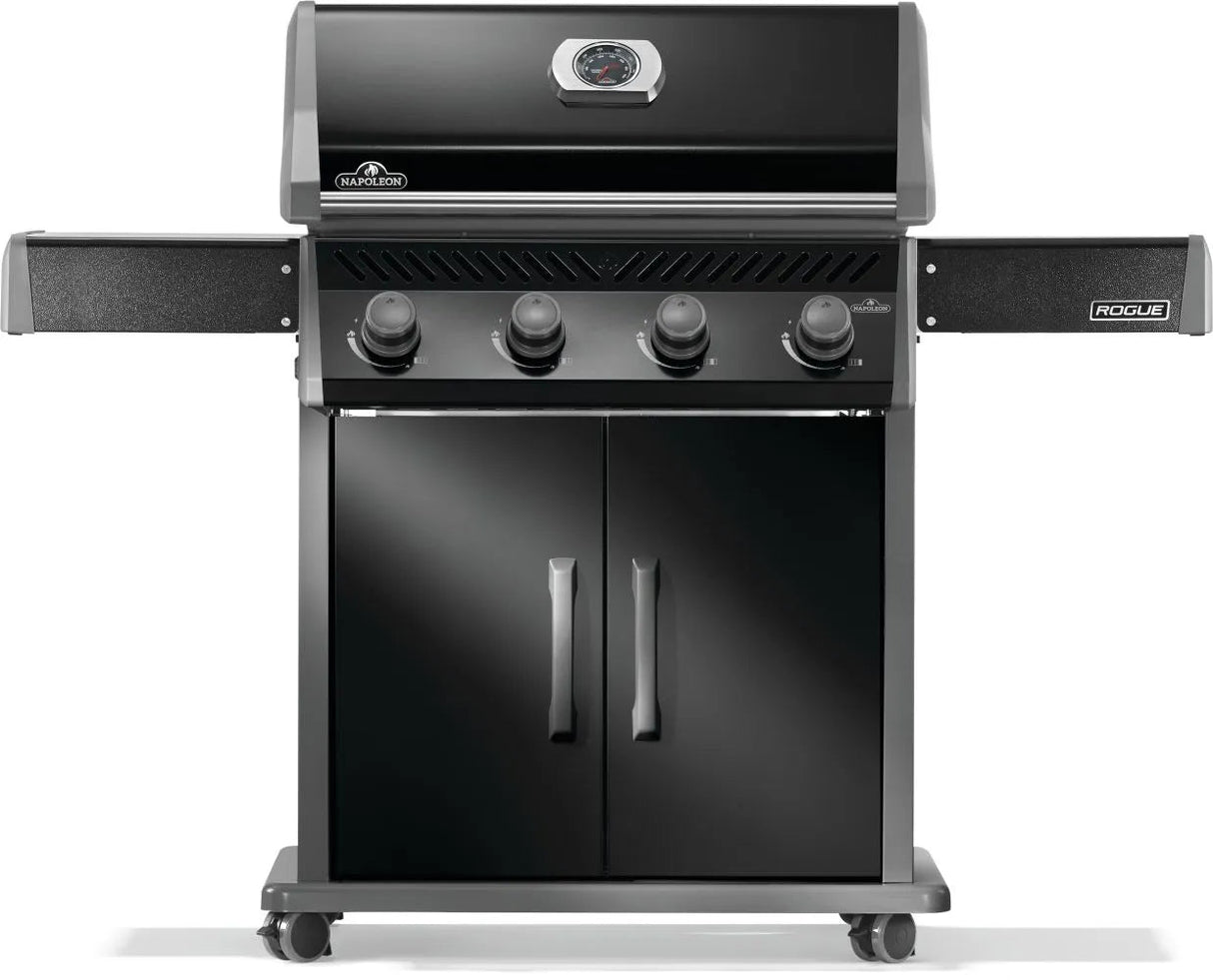 R525NK - 2 - Rogue 525, gaz naturel, noir - BBQ Québec