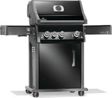 RP425SIBNK - 2 - Gril Rogue PRO 425 au gaz naturel avec brûleur latéral infrarouge, noir - BBQ Québec