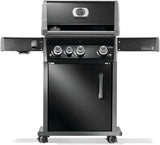 RP425SIBNK - 2 - Gril Rogue PRO 425 au gaz naturel avec brûleur latéral infrarouge, noir - BBQ Québec