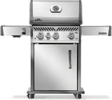 RP425SIBPSS - 2 - Gril Rogue PRO 425 au propane avec brûleur latéral infrarouge, acier inoxydable - BBQ Québec