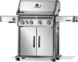 RP525SIBNSS - 2 - Napoléon Rogue PRO 525 au gaz naturel avec brûleur latéral infrarouge, acier inoxydable - BBQ Québec