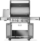 RP525SIBPSS - 2 - Napoleon Rogue PRO 525 au propane avec brûleur latéral infrarouge, acier inoxydable - BBQ Québec