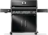 RP625SIBNK - 2 - Napoleon Rogue PRO 625 au gaz naturel avec brûleur latéral infrarouge, noir - BBQ Québec