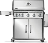 RP625SIBNSS - 2 - Napoleon Rogue PRO 625 au gaz naturel avec brûleur latéral infrarouge, acier inoxydable - BBQ Québec