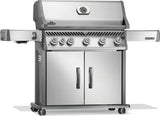 RP625SIBNSS - 2 - Napoleon Rogue PRO 625 au gaz naturel avec brûleur latéral infrarouge, acier inoxydable - BBQ Québec