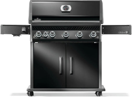 RP625SIBPK - 2 Napoleon Rogue Pro 625 Noir avec Brûleur latéral infrarouge - BBQ Québec