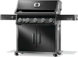 RP625SIBPK - 2 Napoleon Rogue Pro 625 Noir avec Brûleur latéral infrarouge - BBQ Québec