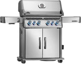 RPS525RSIBNSS - 2 - Napoleon Rogue PRO - S 525 au gaz naturel avec brûleurs latéral et arrière infrarouges, acier inoxydable - BBQ Québec