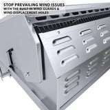 Ruby3B - LP – Ruby 30" à 3 brûleurs Pro - Sear avec lumières DEL, grille de saisie haute température, propane - BBQ Québec