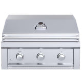 Ruby3B - NG – Ruby 30" à 3 brûleurs Pro - Sear avec lumières DEL, grille de saisie haute température, gaz naturel - BBQ Québec