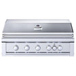 Ruby5BIR - NG – Ruby 42" à 5 brûleurs Pro - Sear avec brûleur infrarouge, moteur de rôtisserie, tige avec lumières DEL, grille de saisie haute température – gaz naturel - BBQ Québec