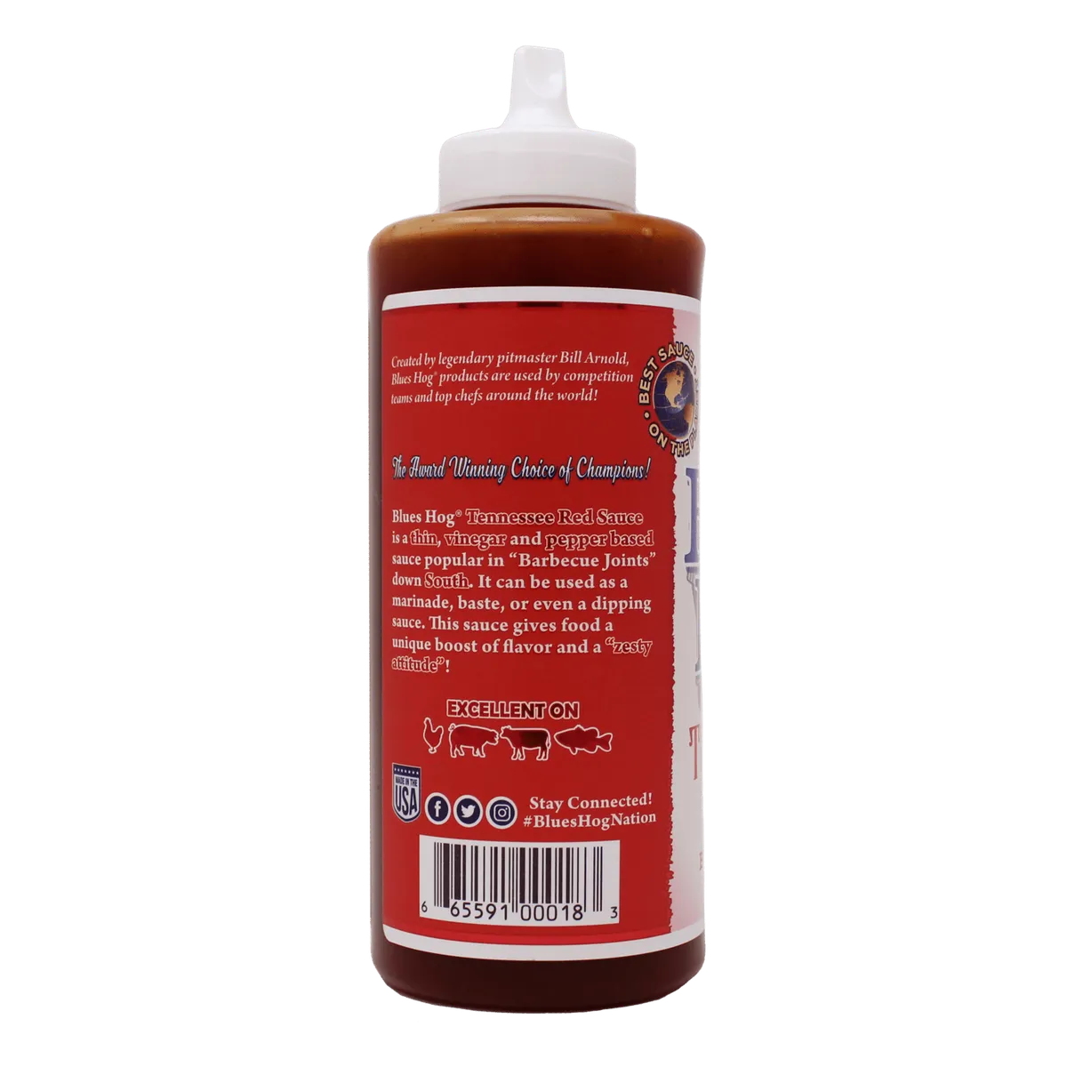 Sauce Blues Hog Tennessee Red 680 ml (23 oz) - BBQ Québec