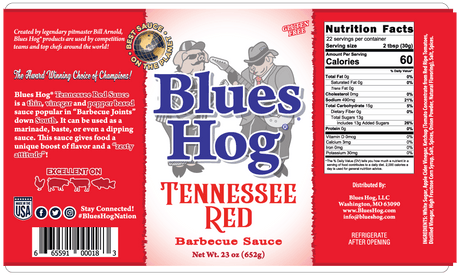 Sauce Blues Hog Tennessee Red 680 ml (23 oz) - BBQ Québec