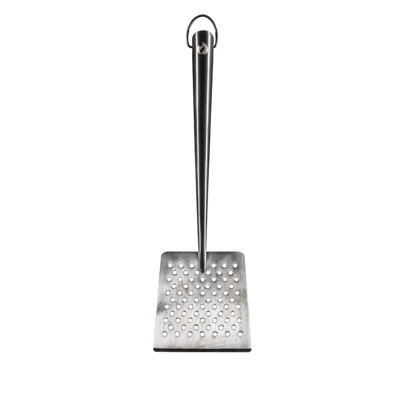 Spatule en acier inoxydable de couleur titanium BBQ Québec - BBQ Québec