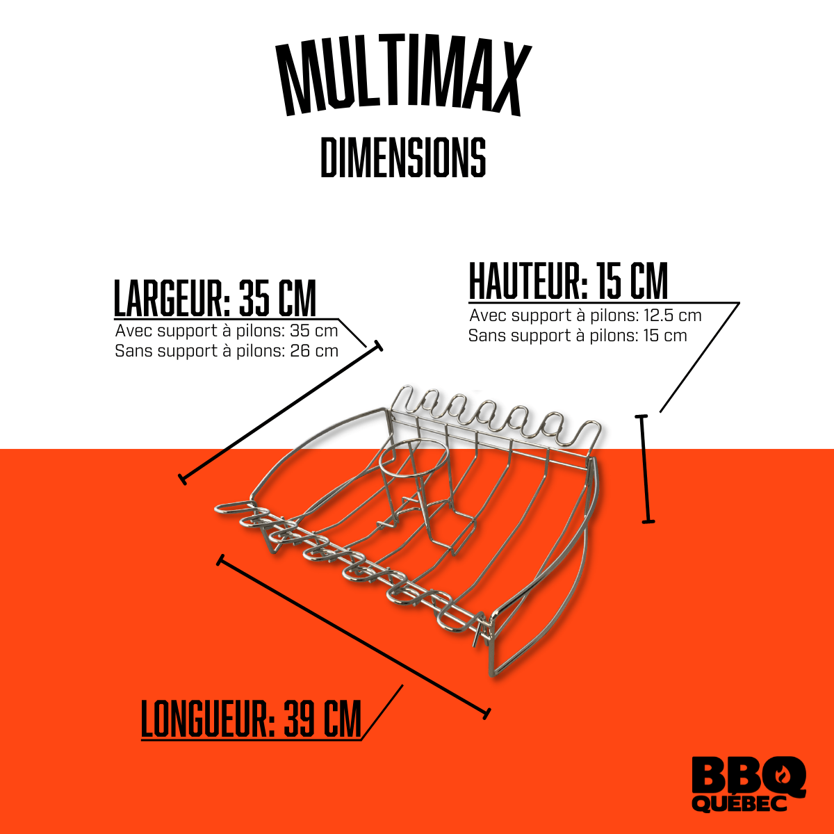 Support Multimax BBQ Québec - BBQ Québec