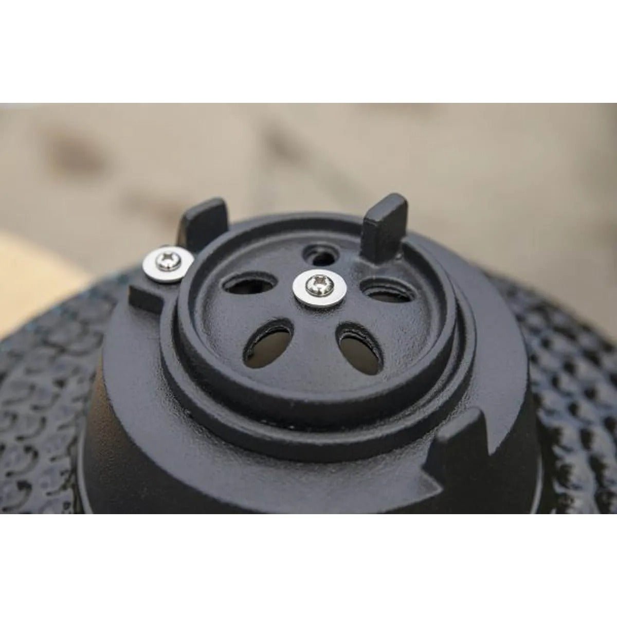 VIEM - 13 - V - MINI 13", VIEMOI BBQ EN CÉRAMIQUE AU CHARBON, BASE EN ACIER NOIR - BBQ Québec