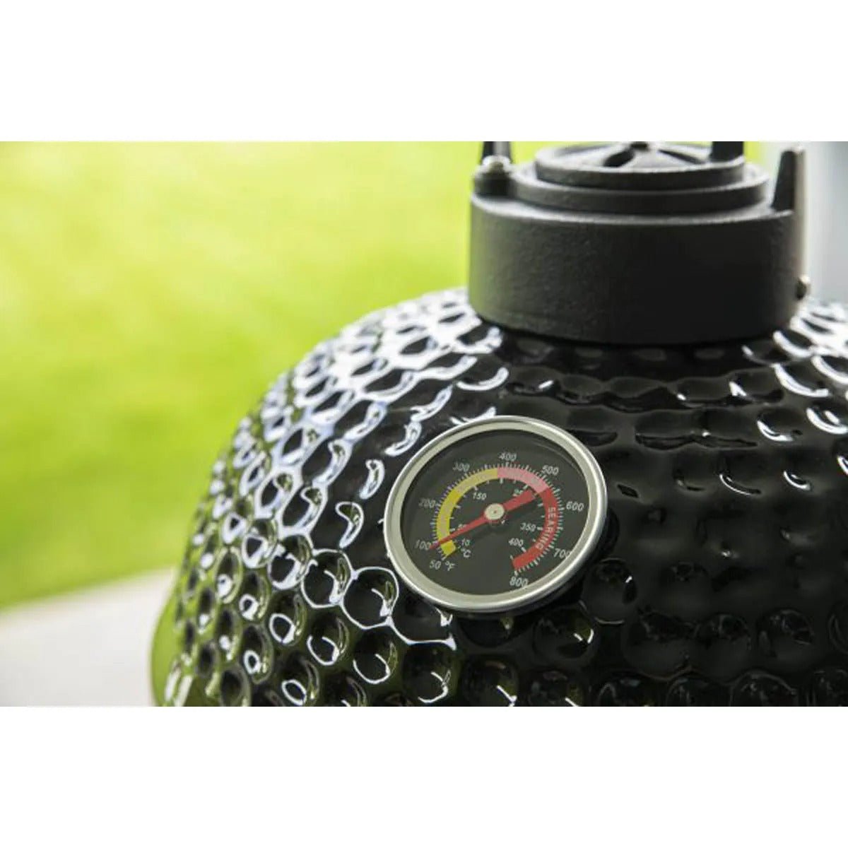 VIEM - 13 - V - MINI 13", VIEMOI BBQ EN CÉRAMIQUE AU CHARBON, BASE EN ACIER NOIR - BBQ Québec