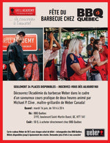 Weber Grill Academy - 16 Juin - BBQ Québec