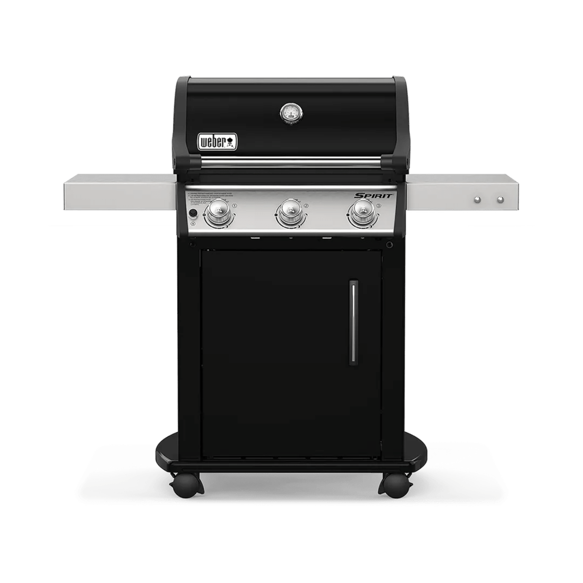 SPIRIT E-315 LP noir US/CA/MX par Weber vendu par BBQQUEBEC.com