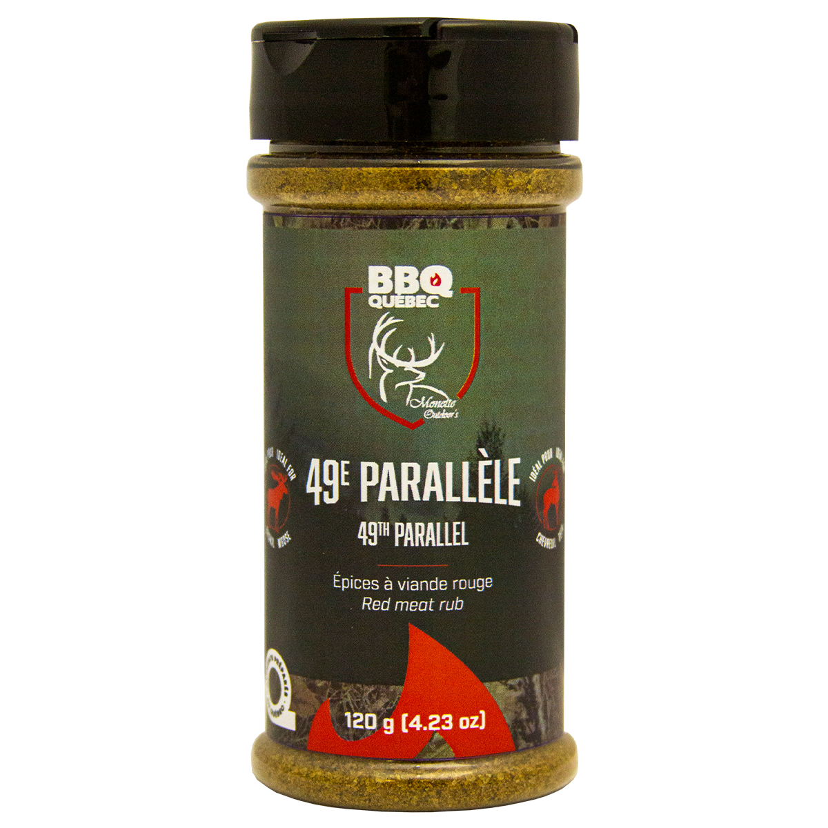 Epice 49e Parallele(115g/4.04oz) par BBQ Québec vendu par BBQQUEBEC.com