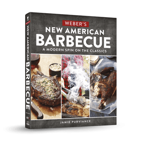 Livre de recettes Weber NEW AMERICAN BBQ par Weber vendu par BBQQUEBEC.com