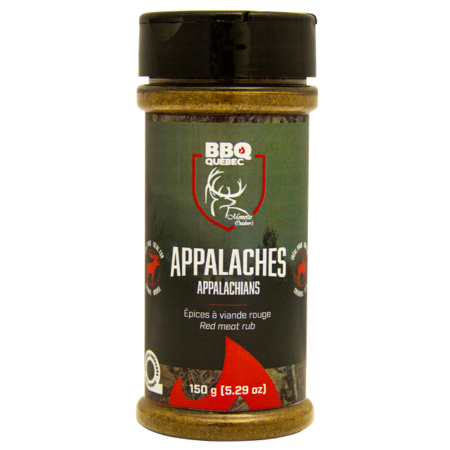 Epices Appalaches (150g/5.29oz) par BBQ Québec vendu par BBQQUEBEC.com
