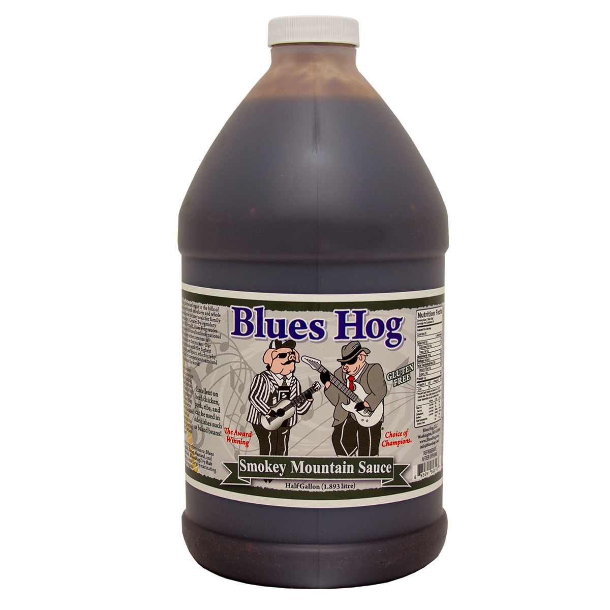 Sauce BBQ Blues Hog Smokey Mountain (demi gallon) par Blues Hog vendu par BBQQUEBEC.com