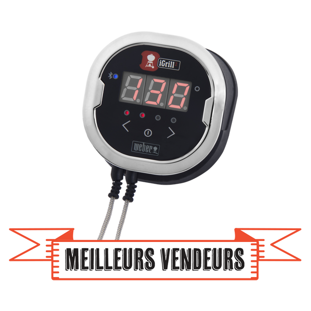 Thermomètre connecté Bluetooth iGrill2 Weber