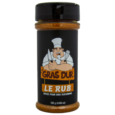 Le Rub Épice a BBQ Le Gras Dur (130g/4.59oz) par Le Gras Dur vendu par BBQQUEBEC.com
