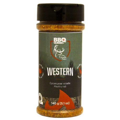 Epice Western 140g/5.1oz) par BBQ Québec vendu par BBQQUEBEC.com