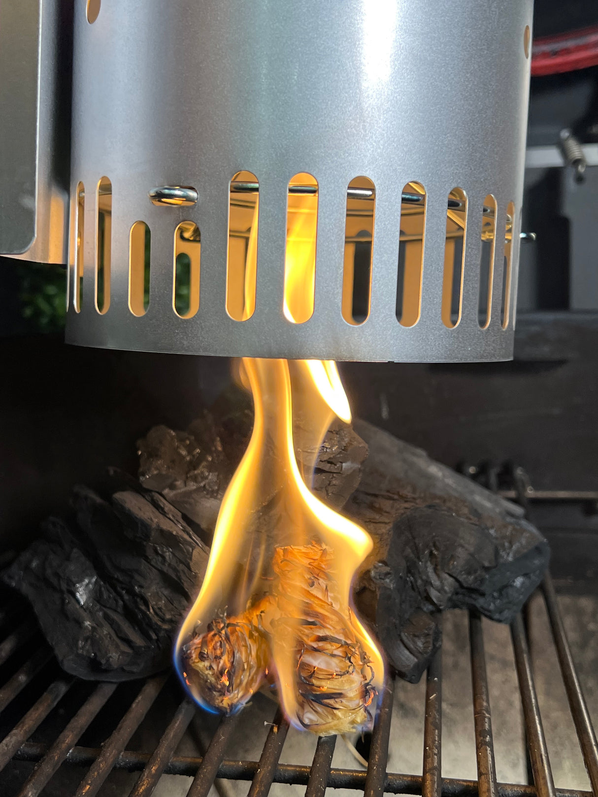 Charbon De Bois Pour Barbecue Photo stock - Image du flamme