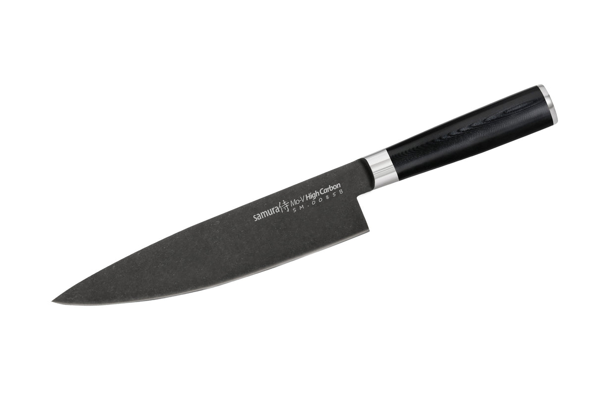Couteau de Chef Samura MO-V stonewash Chef 8.0"/ 200 mm par Samura vendu par BBQQUEBEC.com