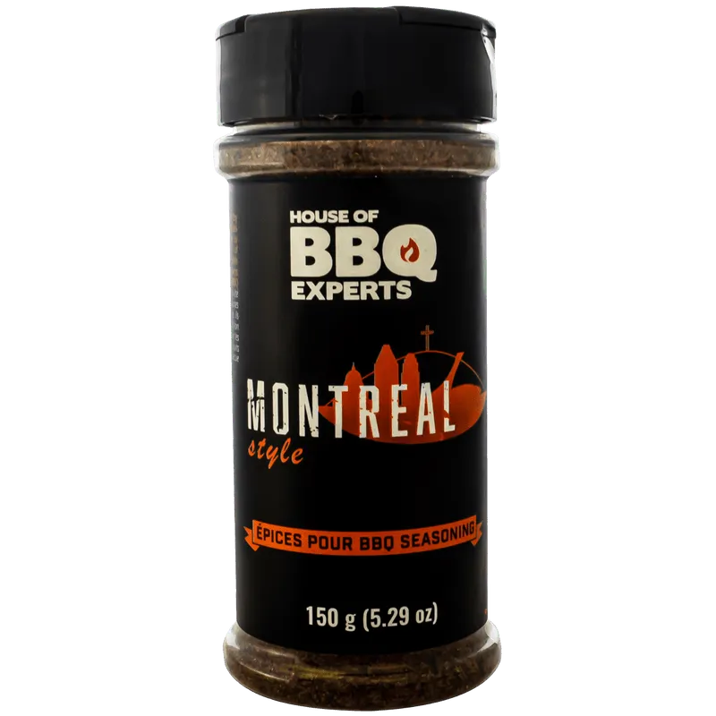 House of BBQ Experts Montreal Steak spice 150g (5.29oz) - BBQ Québec