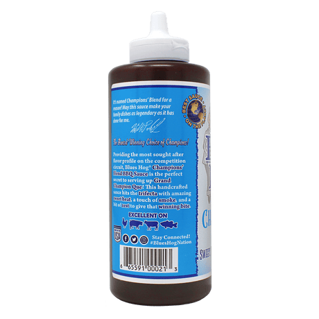 Sauce Champion 's Blend 712 ml (24 oz) - BBQ Québec