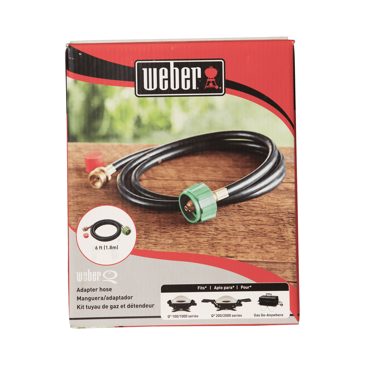 Weber Q Adapter Hose QCC1 4/CTN - BBQ Québec